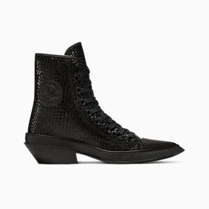 Chuck 70 De Luxe Pointed Platform Woven Leather sz 7 NIB